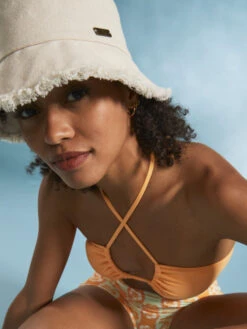 Roxy Victim Of Love Bucket Hat -Shoreline Mood erjha04152 roxym teh0 frt2