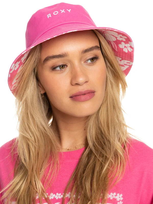 Roxy Jasmine Paradise Reversible Bucket Hat 2 Roxy Jasmine Paradise Reversible Bucket Hat - Image 2