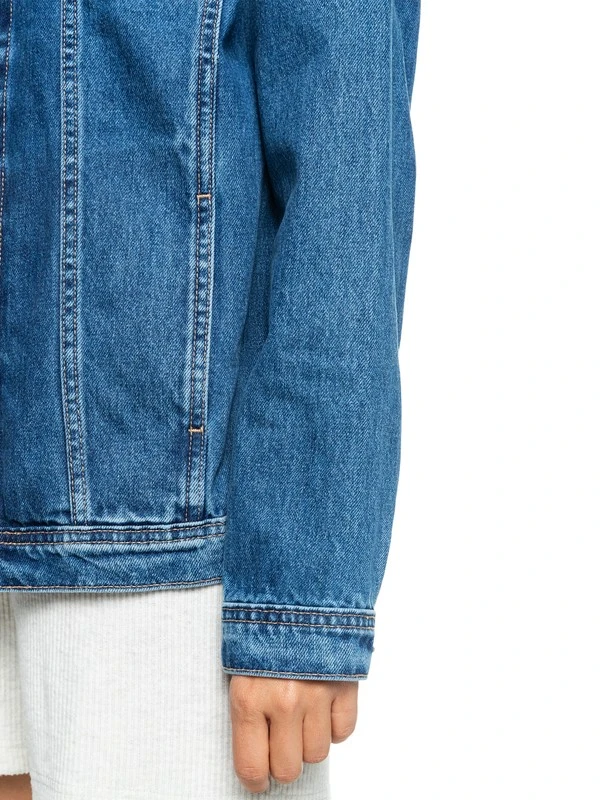 Roxy Mountain Roads Denim Jacket 4 Roxy Mountain Roads Denim Jacket - Image 4