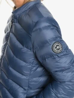 Roxy Coast Road Puffy Zip-Up Jacket 11 Roxy Coast Road Puffy Zip-Up Jacket -Shoreline Mood erjjk03387 coastroadw bsp0 frt2