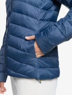 Roxy Coast Road Puffy Zip-Up Jacket 16 Roxy Coast Road Puffy Zip-Up Jacket -Shoreline Mood erjjk03387 roxyw bsp0 frt4