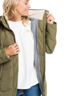 Roxy Ellie Cold Weather Jacket -Shoreline Mood erjjk03437 roxyw gpz0 frt13