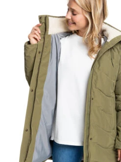 Roxy Ellie Cold Weather Jacket -Shoreline Mood erjjk03437 roxyw gpz0 frt4