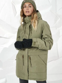 Roxy Dawn View Insulated Hooded Parka Jacket