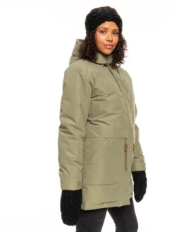 Roxy Dawn View Insulated Hooded Parka Jacket 16 Roxy Dawn View Insulated Hooded Parka Jacket -Shoreline Mood erjjk03497 roxyw tpc0 frt3