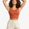 Roxy Good Keepsake Crop Top