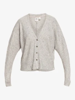 Roxy Lazy Day Button Down Cardigan Sweater -Shoreline Mood erjkt03907 roxyv sgrh frt1