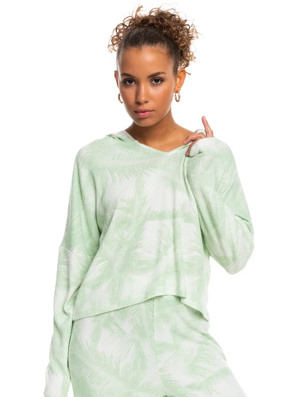 Roxy Endless Daze Rib Pullover Hoodie 7 Roxy Endless Daze Rib Pullover Hoodie - Image 7