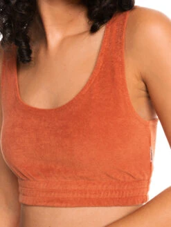 Roxy Threes Company Organic Cami Bralette -Shoreline Mood erjkt03933 roxyw cns0 frt3