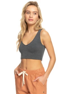 Roxy Time To Move Rib Knit Strappy Top