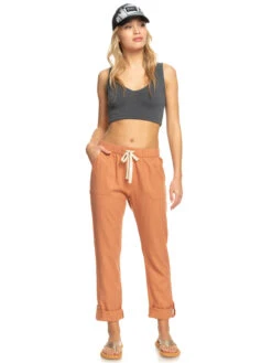 Roxy Time To Move Rib Knit Strappy Top -Shoreline Mood erjkt03966 roxyw kvj0 frt9