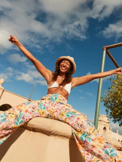 Roxy Midnight Avenue Lightweight Pants 11 Roxy Midnight Avenue Lightweight Pants -Shoreline Mood erjnp03484 roxyl wbb8 bck2