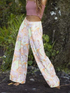 Roxy Midnight Avenue Wide Leg Pants