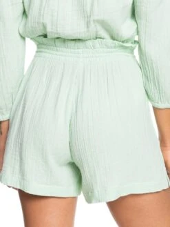 Roxy Pop Sun Elasticized Shorts -Shoreline Mood erjns03396 roxyw gdh0 bck1