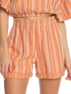 Roxy Sweeter Place Viscose Shorts -Shoreline Mood erjns03409 roxyw ckn2 frt1