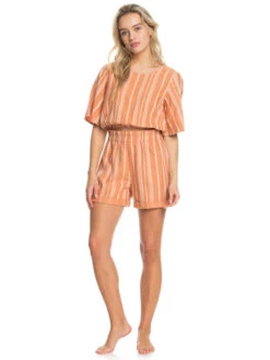 Roxy Sweeter Place Viscose Shorts -Shoreline Mood erjns03409 roxyw ckn2 frt9