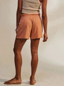 Roxy Sweet Souvenir High Waist Shorts -Shoreline Mood erjns03432 roxym ckl0 frt3