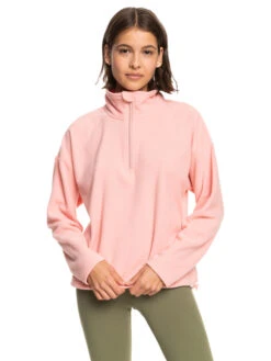 Roxy Feel It Too Half-Zip Technical Fleece Pullover