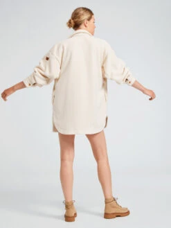 Roxy Over And Out 2 Oversized Shacket 7 Roxy Over And Out 2 Oversized Shacket -Shoreline Mood erjpf03136 roxym teh0 bck1