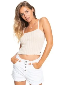 Roxy Dream Sign Knit Tube Top -Shoreline Mood erjsw03512 roxyw teh0 frt1