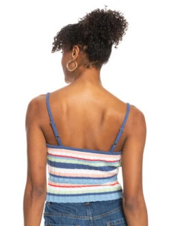 Roxy Dream Sign Stripe Knit Tube Top -Shoreline Mood erjsw03517 roxyw wbk3 bck1