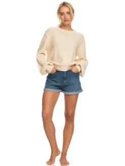 Roxy Loft Music Pullover Sweatshirt 8 Roxy Loft Music Pullover Sweatshirt -Shoreline Mood erjsw03523 roxyw teh0 frt9
