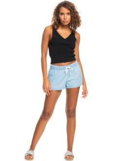 Roxy Crazy Glory Crop Sweater Tank -Shoreline Mood erjsw03528 roxyw kvj0 frt9