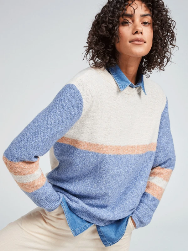 Roxy Real Groove Striped Sweater 5 Roxy Real Groove Striped Sweater - Image 5
