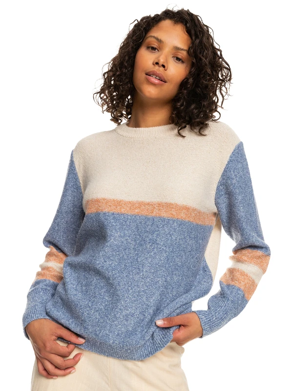 Roxy Real Groove Striped Sweater 9 Roxy Real Groove Striped Sweater - Image 9