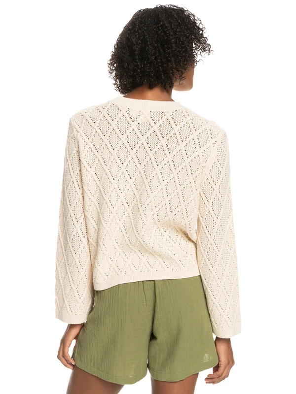 Roxy Paper Hearts Crew Neck Sweater 6 Roxy Paper Hearts Crew Neck Sweater - Image 6