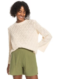 Roxy Paper Hearts Crew Neck Sweater