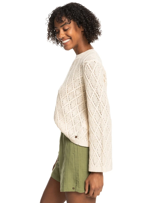 Roxy Paper Hearts Crew Neck Sweater 2 Roxy Paper Hearts Crew Neck Sweater - Image 2