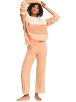 Roxy Too Far Crew Neck Sweater 8 Roxy Too Far Crew Neck Sweater -Shoreline Mood erjsw03547 roxyw teh0 frt9