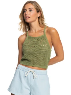 Roxy Malibu Crush Knitted Halter Top