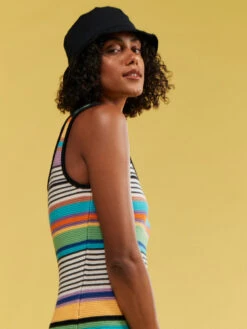 Roxy Sunshine Bouquet Midi Length Strappy Dress -Shoreline Mood erjsw03562 roxym kyh6 frt10