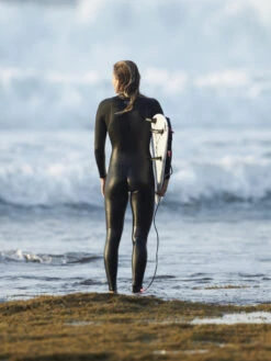 Roxy 4/3mm Elite Chest Zip Wetsuit -Shoreline Mood erjw103115 roxyl kvj0 bck1