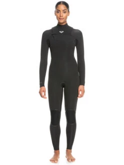 Roxy 4/3mm Elite Chest Zip Wetsuit -Shoreline Mood erjw103115 roxyw kvj0 frt1