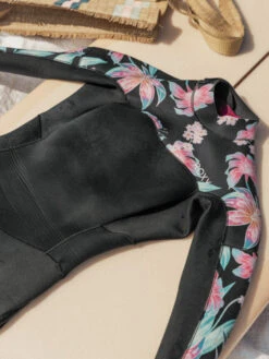 Roxy 3/2mm Swell Series Back Zip Wetsuit -Shoreline Mood erjw103121 roxyl kvj6 frt4