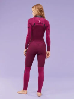 Roxy 3/2mm Swell Series Chest Zip Wetsuit -Shoreline Mood erjw103123 roxym kvj0 bck5