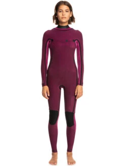 Roxy 3/2mm Elite Chest Zip Wetsuit -Shoreline Mood erjw103135 roxyw kvj7 bck2