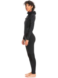 Roxy 5/4/3mm Swell Series Hooded Chest Zip Wetsuit -Shoreline Mood erjw203012 roxyw kvj0 frt2