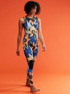 Roxy 1.5mm Current Of Cool Long Jane Springsuit -Shoreline Mood erjw703017 roxym kvj0 frt9