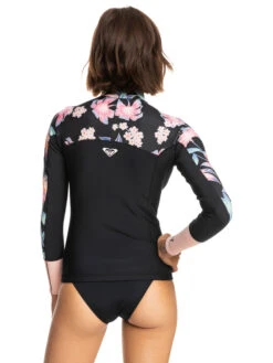 Roxy 1mm Swell Series Long Sleeve Wetsuit Top -Shoreline Mood erjw803026 roxyw kvj6 bck1