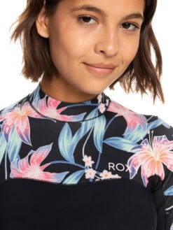 Roxy 1mm Swell Series Long Sleeve Wetsuit Top -Shoreline Mood erjw803026 roxyw kvj6 frt3