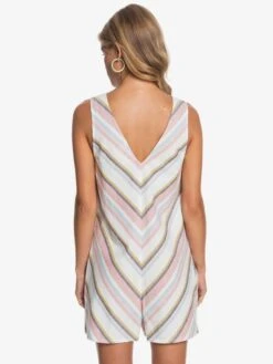 Roxy No Ending End Playsuit -Shoreline Mood erjwd03487 noendingendw wbk4 bck1