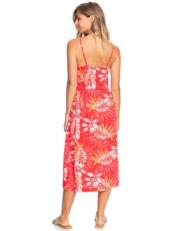 Roxy Land Of Life Strappy Midi Dress -Shoreline Mood erjwd03638 roxyw rmz9 bck1