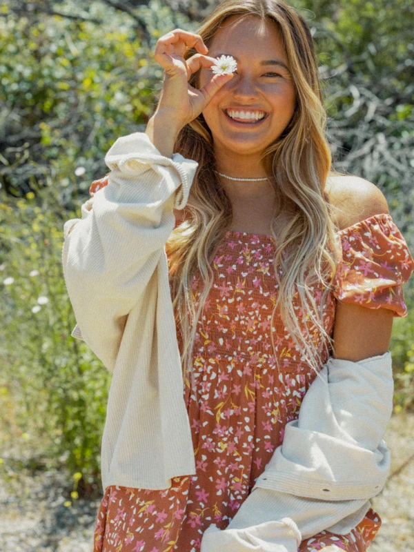 Roxy Hello Petal Woven Mini Dress 2 Roxy Hello Petal Woven Mini Dress - Image 2