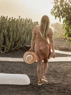 Roxy Hello Petal Woven Mini Dress 11 Roxy Hello Petal Woven Mini Dress -Shoreline Mood erjwd03658 roxyl cns6 frt3