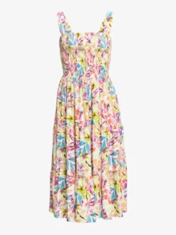 Roxy Honeymoon Avenue Printed Midi Dress -Shoreline Mood erjwd03714 roxyv wbb8 frt1