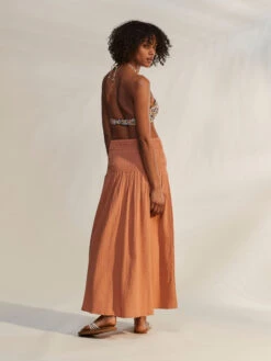 Roxy Cute Summer Ankle Length Versatile Skirt 12 Roxy Cute Summer Ankle Length Versatile Skirt -Shoreline Mood erjwk03138 roxym ckl0 frt3